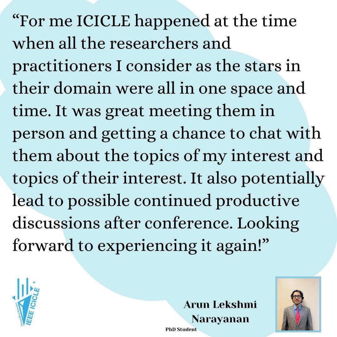 IEEE ICICLE tweet media