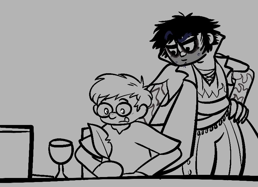 HoneyhiveGalaxy's tweet photo. βHey Cosmo dearest whatβs that youβre drawing?β
#tavtash #gortash https://t.co/9N7e0ifU4e