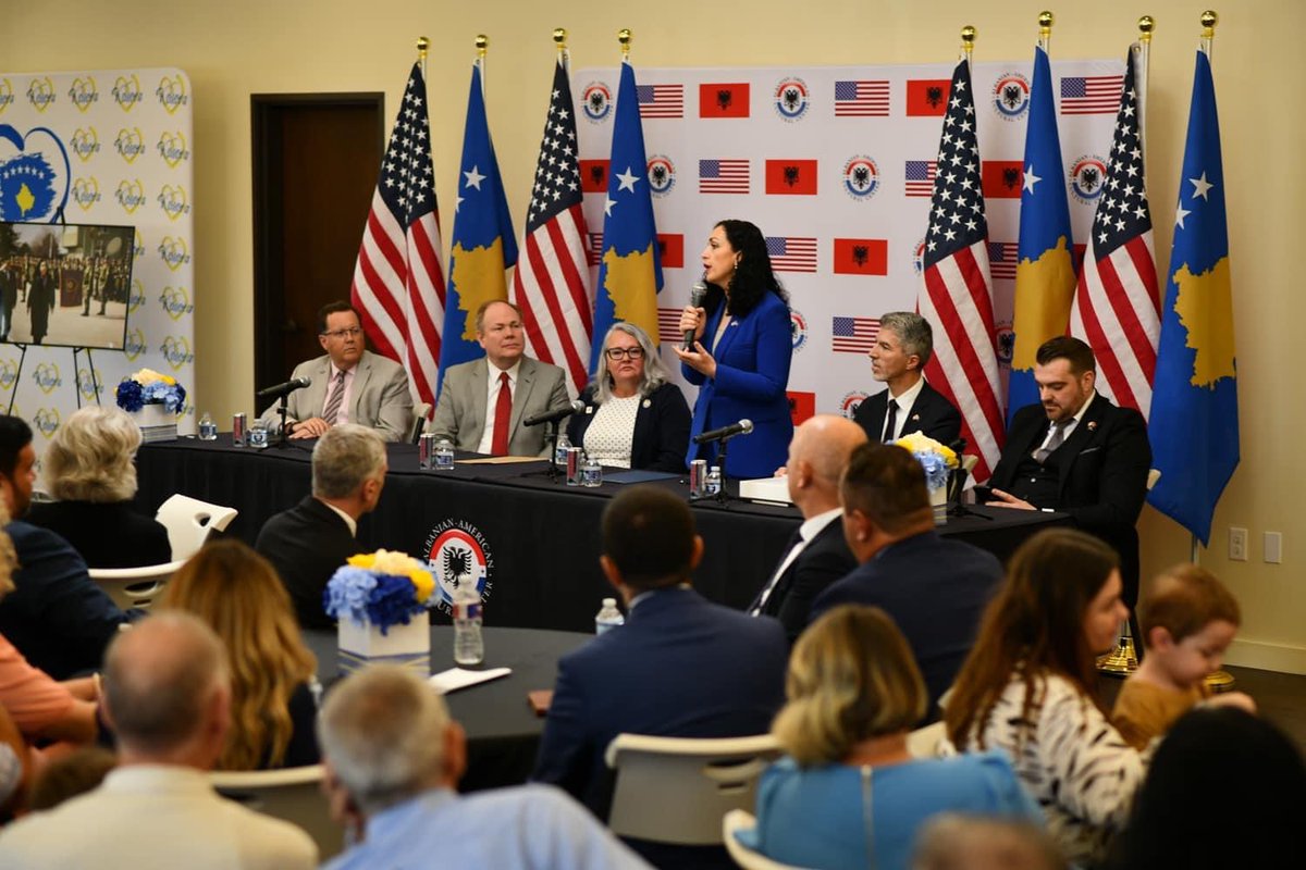It was a privilege to host Kosovo President Vjosa Osmani in Lewisville this week. Her visit serves as a testament to the strong ties that exist between Kosovo, the United States, and the State of Texas. Our North Texas communities are home to several thousand Albanian-Americans…