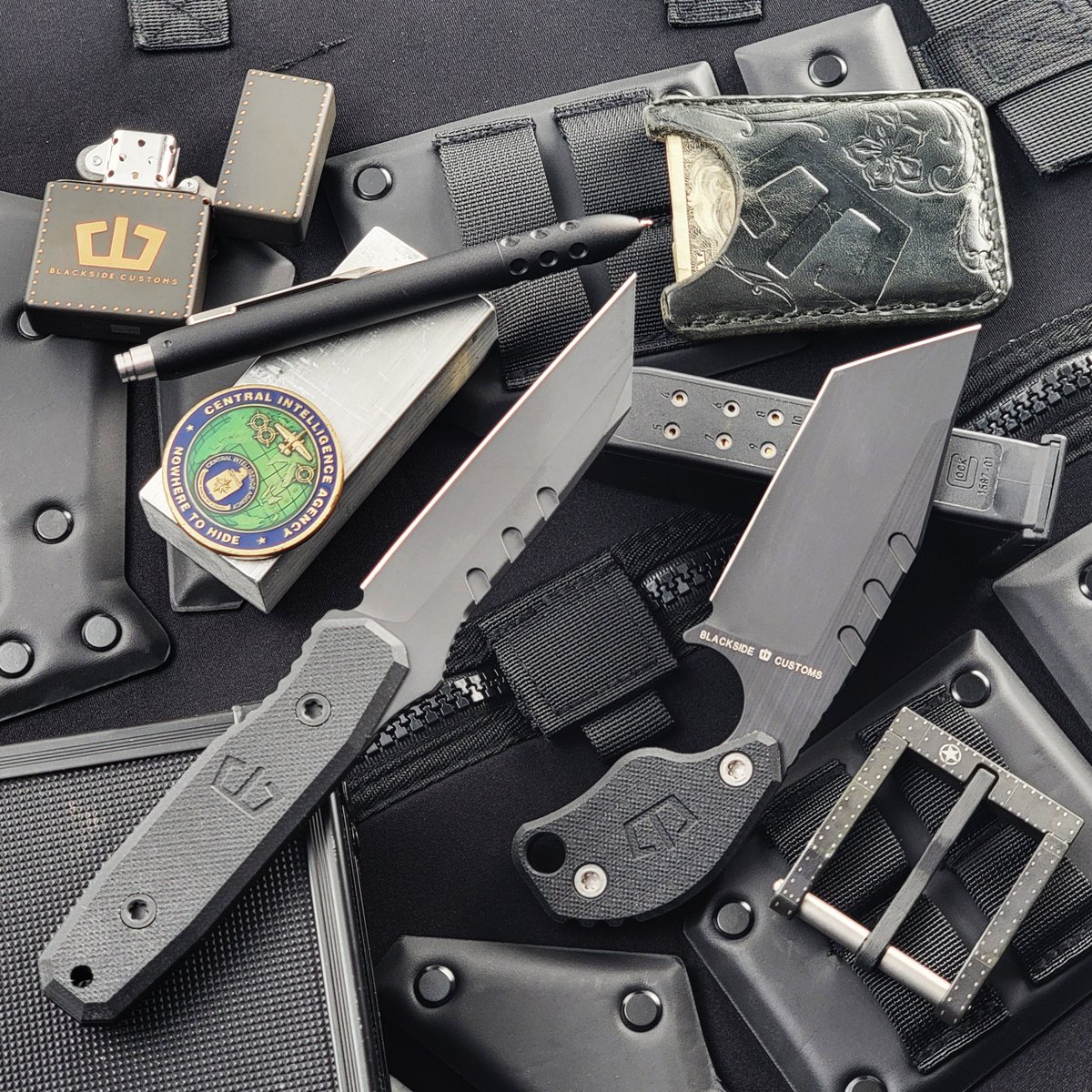 Gear up for any mission with Blackside Customs Tactical EDC! From rugged durability to tactical precision, their lineup ensures you're always prepared. Blackout your EDC with gear built for the toughest challenges. #EDC #EverydayCarry #BlacksideCustoms