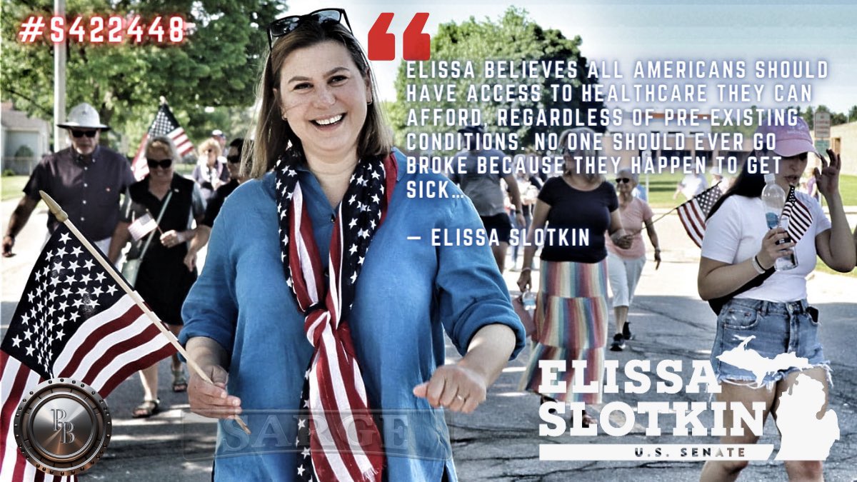 #ProudBlue #ResistanceUnited #Allied4Dems @ElissaSlotkin Elissa Slotkin stands with all American’s rights to affordable healthcare. In April 2024, in the US House, S. Rep. Elissa Slotkin (MI-07) marked a full-circle moment after fighting for lower costs for Medicare patients…