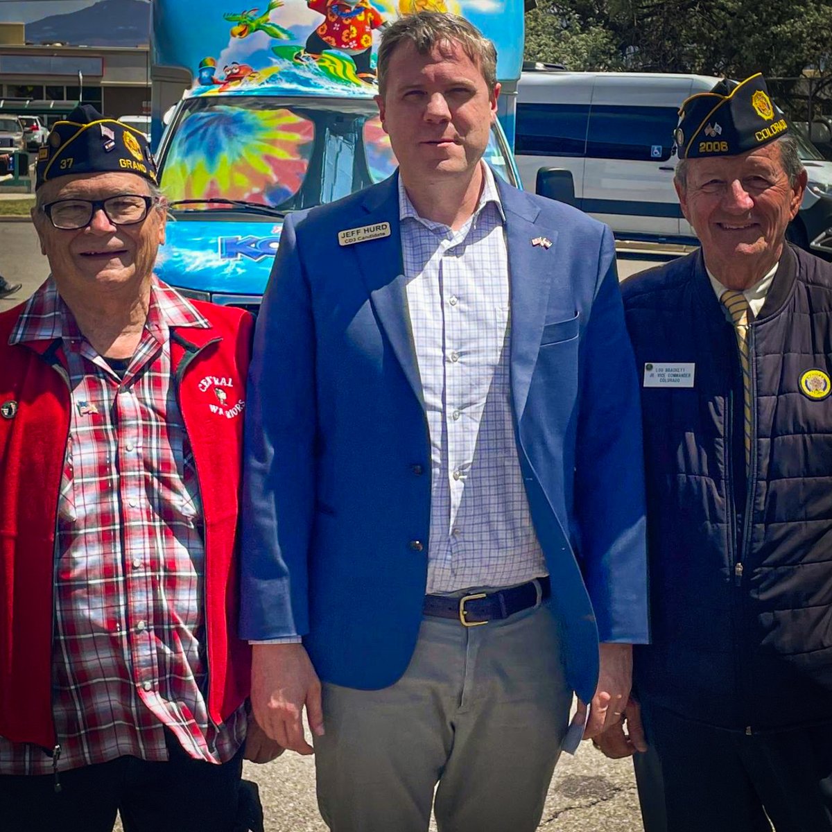 Joined VetFest last week in Grand Junction, honoring 75 years of unwavering service at the VA Western Colorado Hospital in Grand Junction. 🇺🇸  As your future representative in Congress, I will ensure that all our veterans receive the outstanding care they deserve. #CO03 #cogop