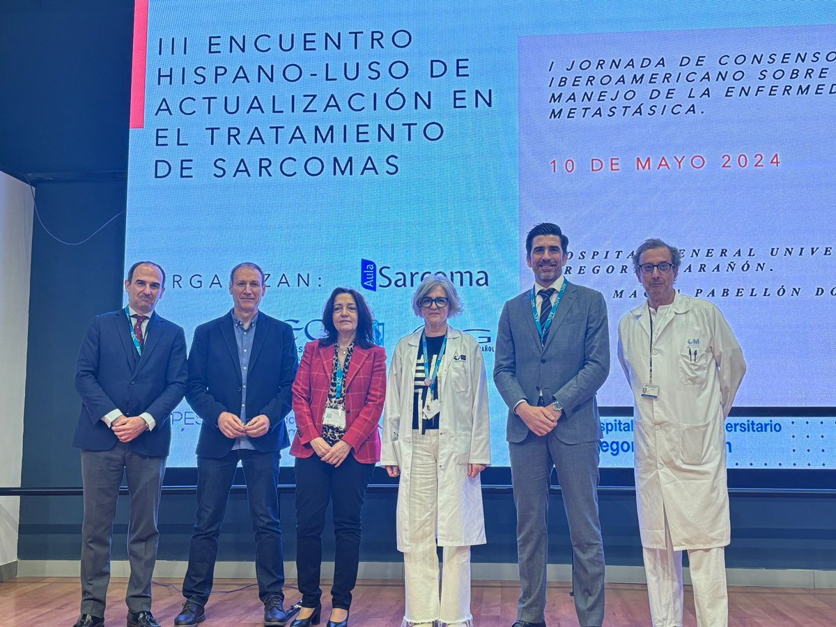 aecirujanos's tweet image. Muchas gracias a todos por asistir al #IIIEncuentrohispanolusosarcomas celebrado en Madrid y al I Consenso Iberoamericano de #sarcomas
Nos vemos el año próximo en Portugal!
 @SarcomasAEC @GrupoGeis @SarcomasHGUGM