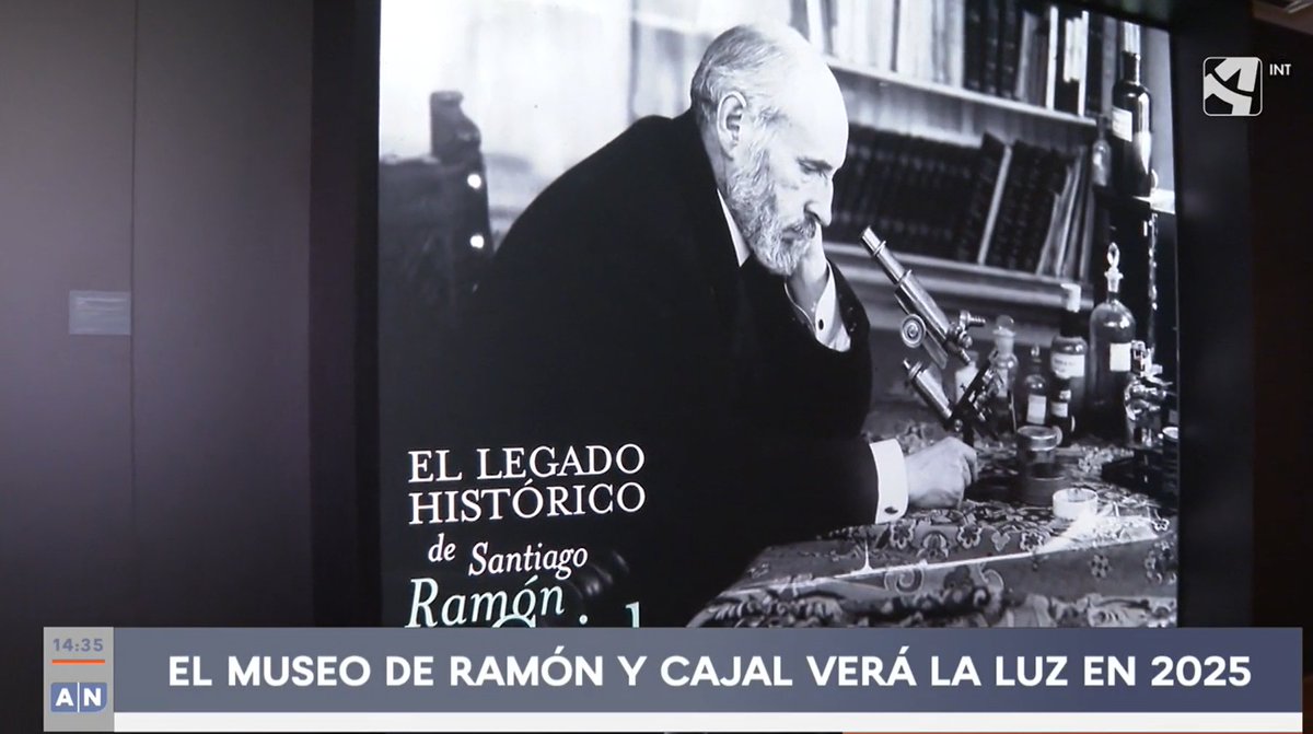 #RamónyCajal #AñoCajal #Cajal 
alacarta.aragontelevision.es/informativos/a…
A partir del min 35:36
@aragontv