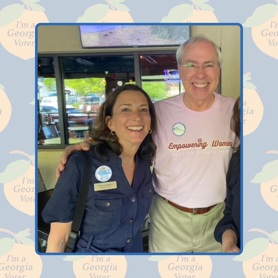 🗳️ Reproductive CHOICE is on the ballot this May and I'm supporting John Barrow for Georgia's Supreme Court! This race isnt a primary contest - it WILL be DECIDED by the votes cast before or on May 21st. Make your voice heard, get out and vote! 📣