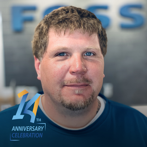 Happy 14th anniversary to Warehouse/Shipping associate Jake Zurn. We appreciate your hard work! #employeeappreciation #anniversary