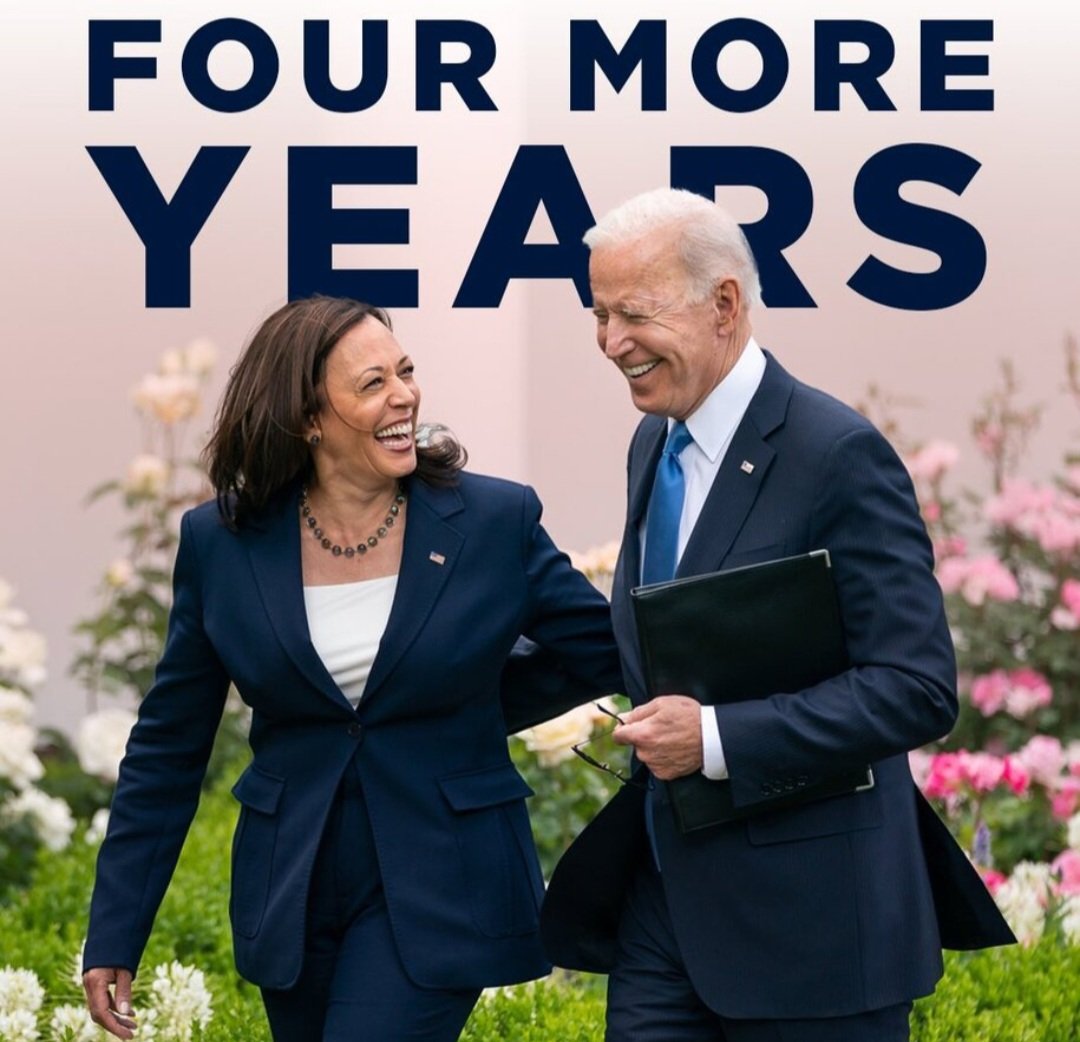 It's clear America...                  🇺🇸 BIDEN | HARRIS 2024 🇺🇸     ⭐️ There is no better team for this job ⭐️ Do you agree, 4 more years for JOE BIDEN? Yes or No We are #StrongerTogether! #VoteBlueToSaveAmerica #VoteBlueToSaveDemocracy