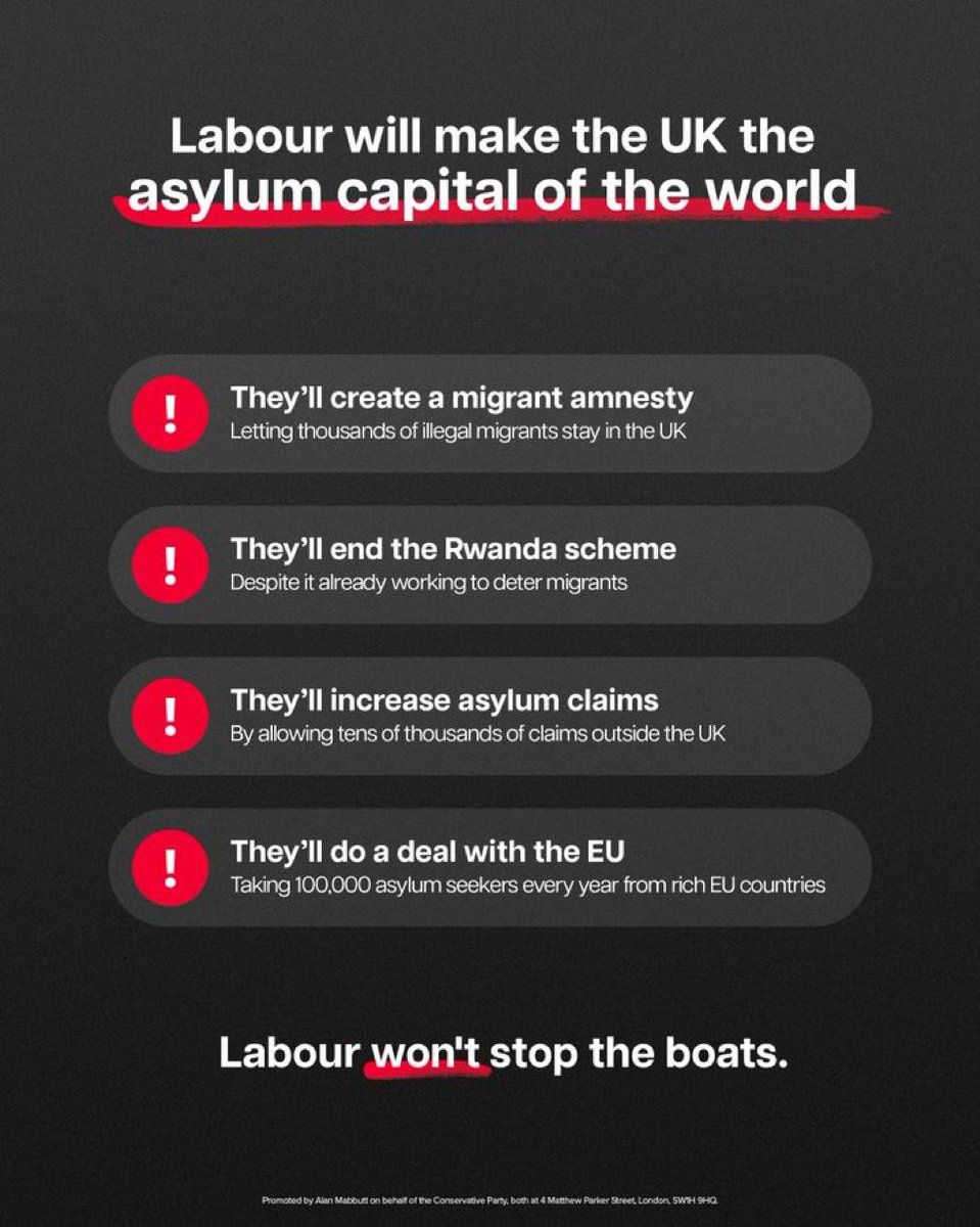 REVEALED: Labour’s scheme to make the UK the asylum capital of the world 👇
