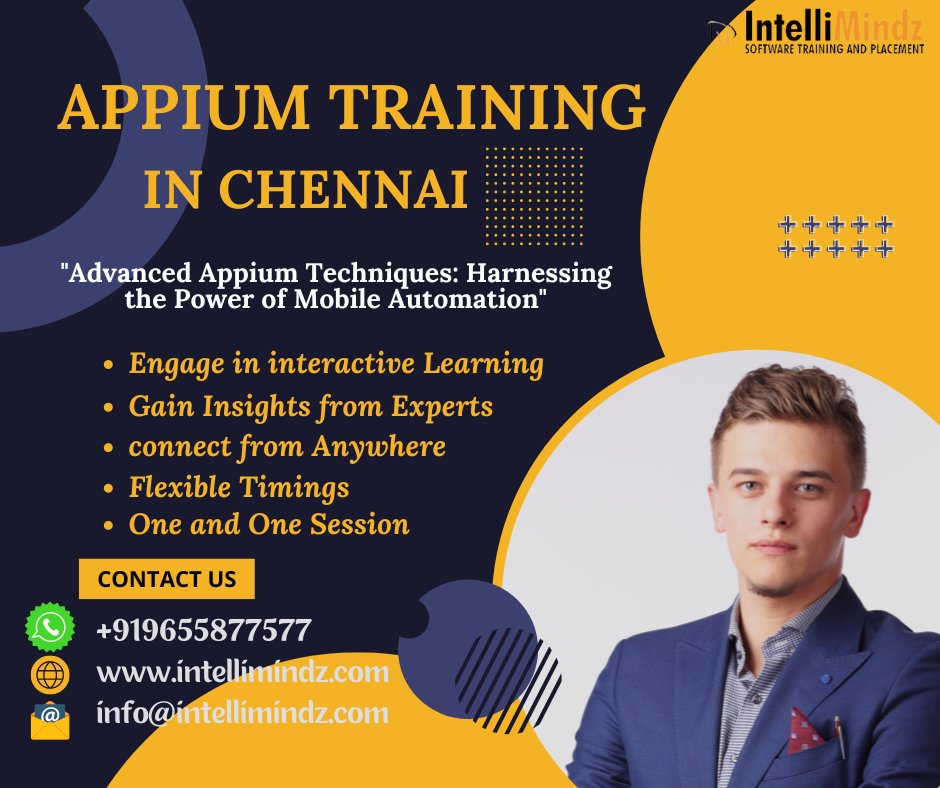 'Unlock the power of automated mobile app testing with our comprehensive !. Join us to master Appium and revolutionize your app development journey! Enroll now and take your skills to the next level.
🪩bit.ly/3tuj1lS
#Appium
#MobileTesting
#Automation
#Training #course