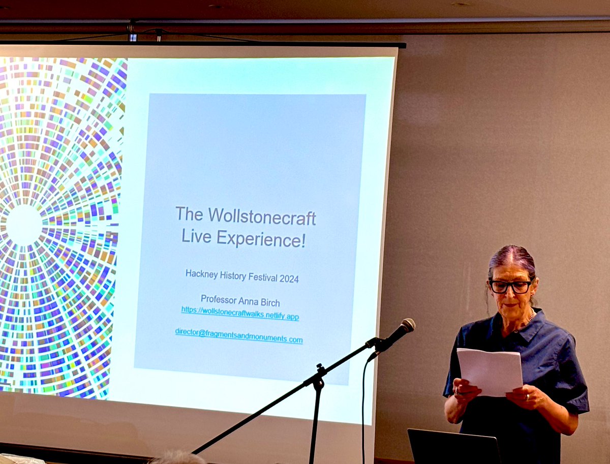 The Vindication of the Rights of Woman was published 232 years ago. At @ArchivesHackney listening to @anna_birch1 @HackneyHistory talk on my fabulous neighbour, Mary Wollstonecraft wollstonecraftwalks.netlify.app #FeministHistory #Hackney #NewingtonGreen #LivingArchives