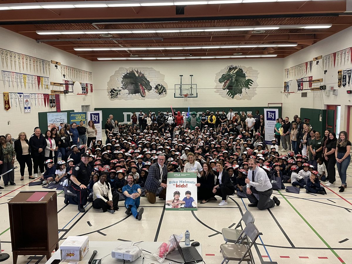 It was a great pleasure to be included as a speaker at yesterday’s Bike Helmets for Kids initiative at St. Francis De Sales. An important collaboration for community safety. An experience that will have a lasting impact, not only for the kids, but for all of us present that day!
