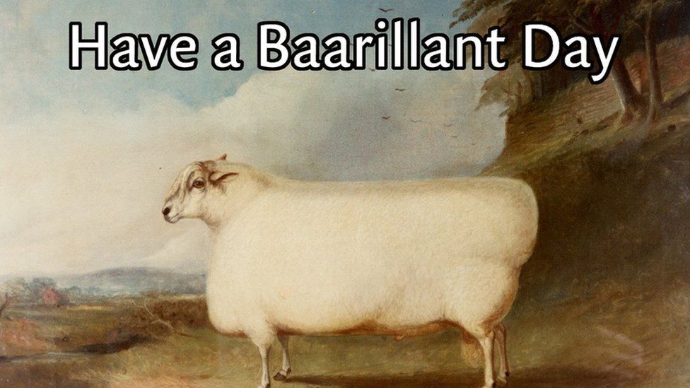 We can't be the only ones who pronounced this like an actual sheep. 🤣

#MuseumMemes #FunnyFriday