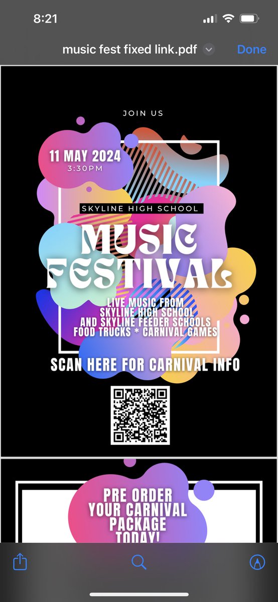 Tomorrow’s the day! Our annual Spring Music Festival will feature performances from our entire feeder! #StVrainStorm @KarlaAllenbach @SVVSDsupt @SVVSDdeputy