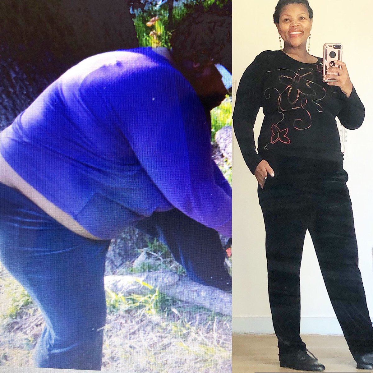 babalwabrook's tweet photo. Grateful for the reminder of how far I’ve come on my weight loss journey.
💕
#beforeandnow https://t.co/N0UemeS7U2