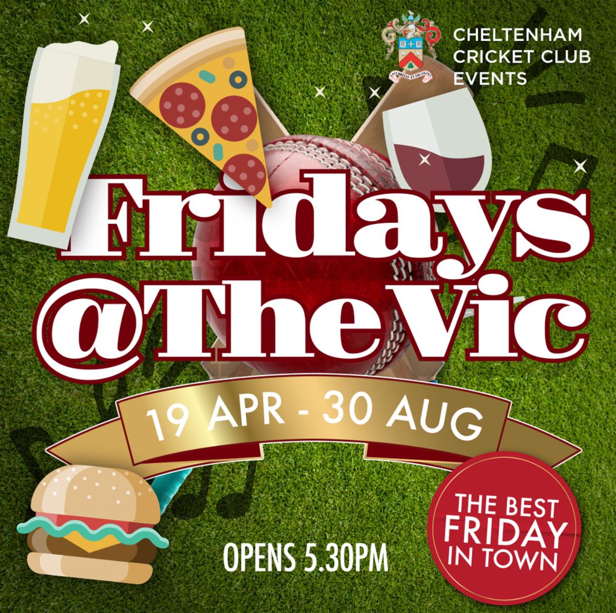 Fridays @ the Vic is back and it's going to be a belter ☀️☀️☀️

Pigs Pizzas are the vendor tonight so come down for a slice and a drink as the bar is open 😄

Enjoy the end of the working week at the Vic!