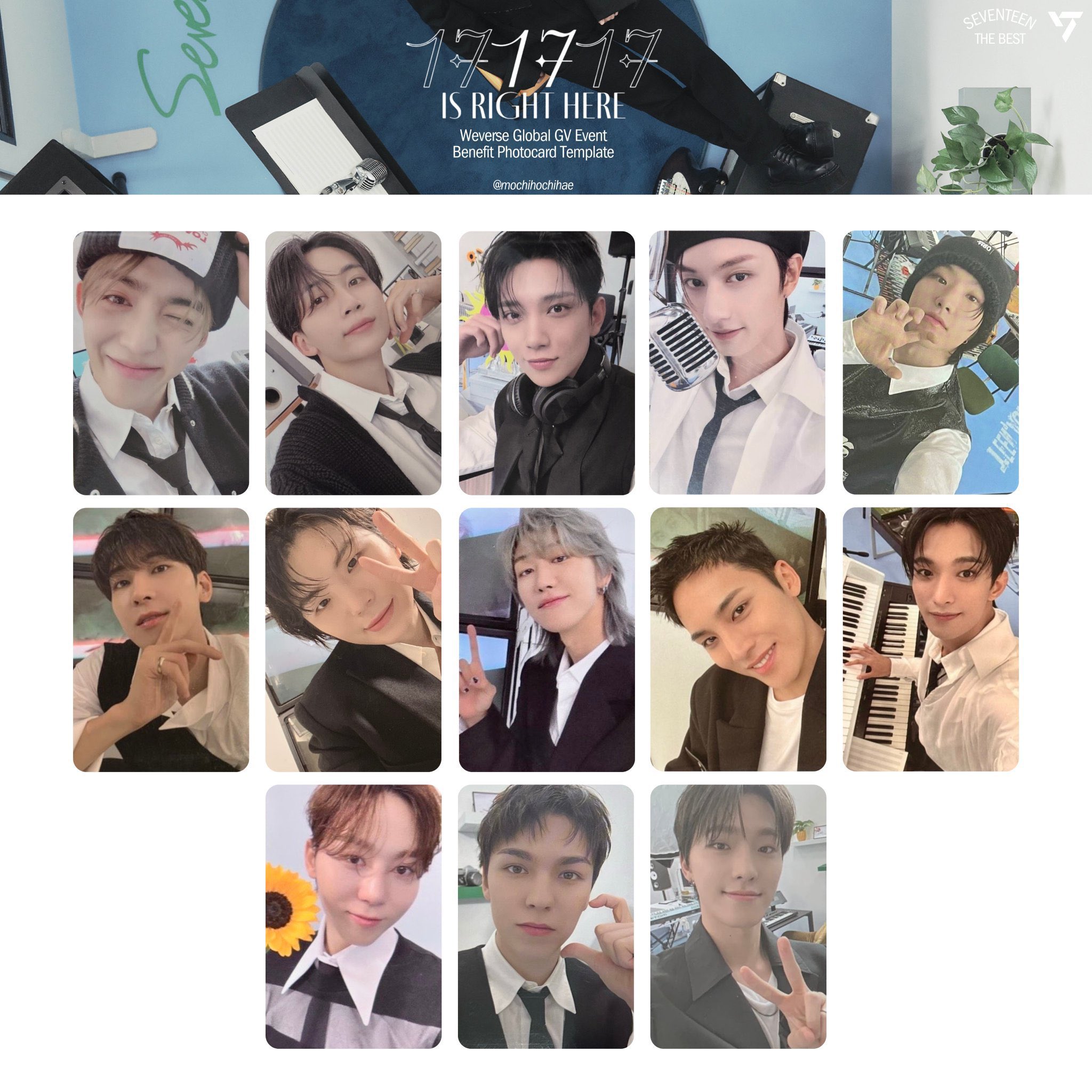 seventee weverse global GV トレカ　ケース SEVENTEEN happy burstday GV 特典 トレカケース - メルカリ