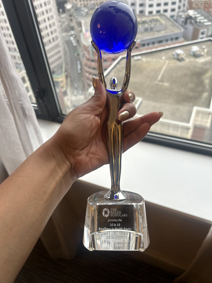 uché blackstock, md tweet media