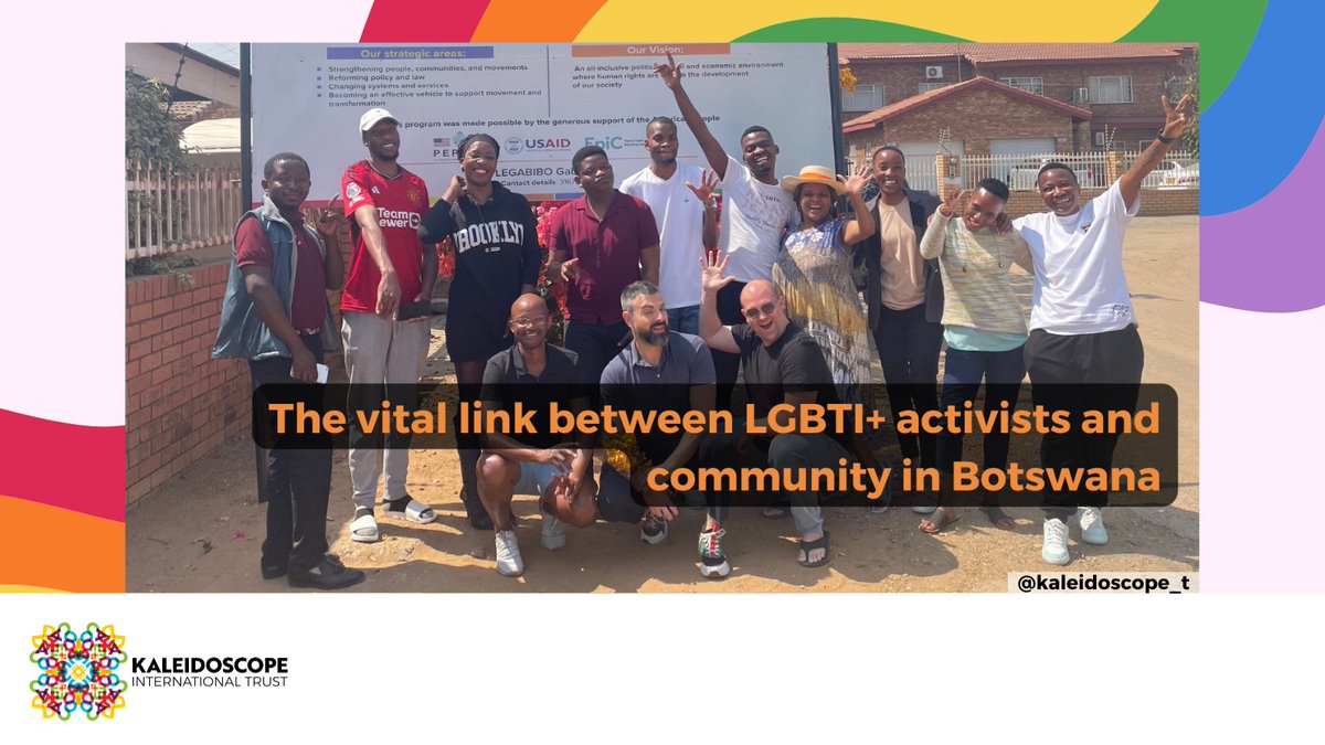 In Botswana, community organisers, leaders and activators play a vital role  advocating for the rights of LGBTI+ people. KT is proud to support partners like @legabiboadvo to deliver their vital work for LGBTI+ communities. #FreeSafeEqual🌈 Read more here: twtr.to/waSUk