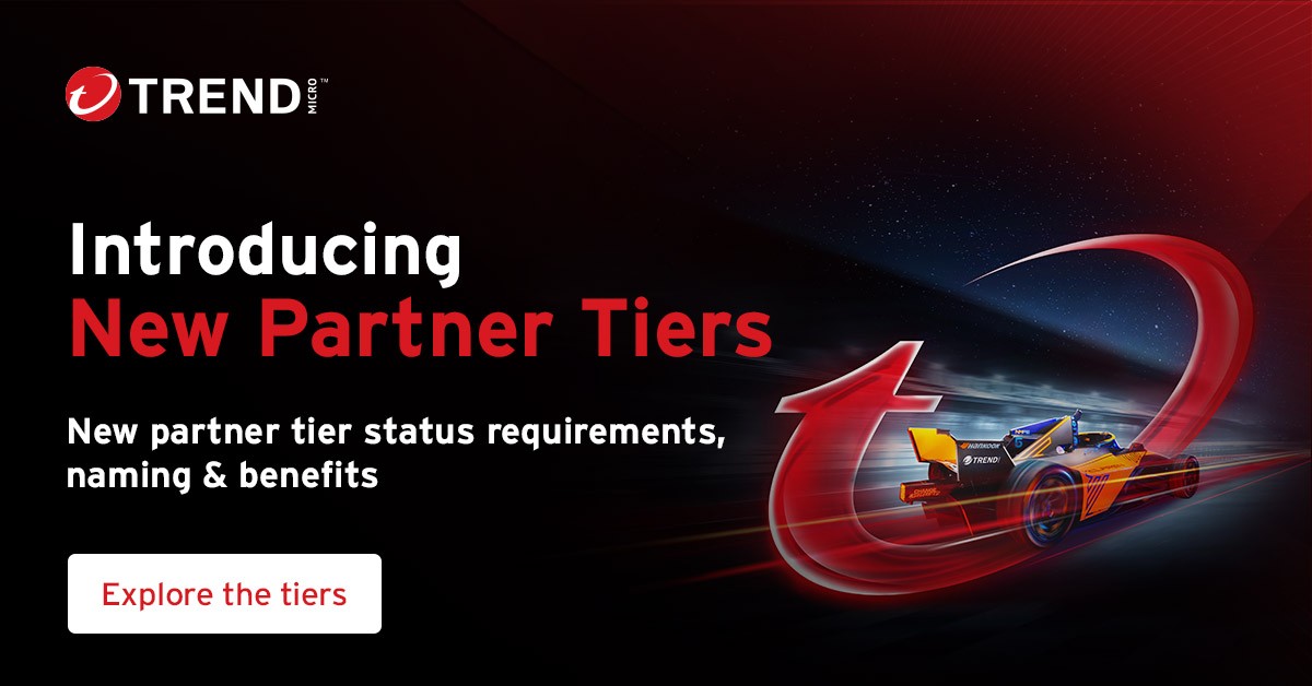 maddog27629870's tweet image. Introducing @TrendMicro's new partner tier status requirements, naming &amp;amp; benefits. Partners are now recognized as Elite, Expert, Skilled, &amp;amp; Registered, aligning with their tier-level benefits.

bit.ly/4bww0E0
#TrendMicroPartners #PartnerTiers #PartnerProgramRefresh