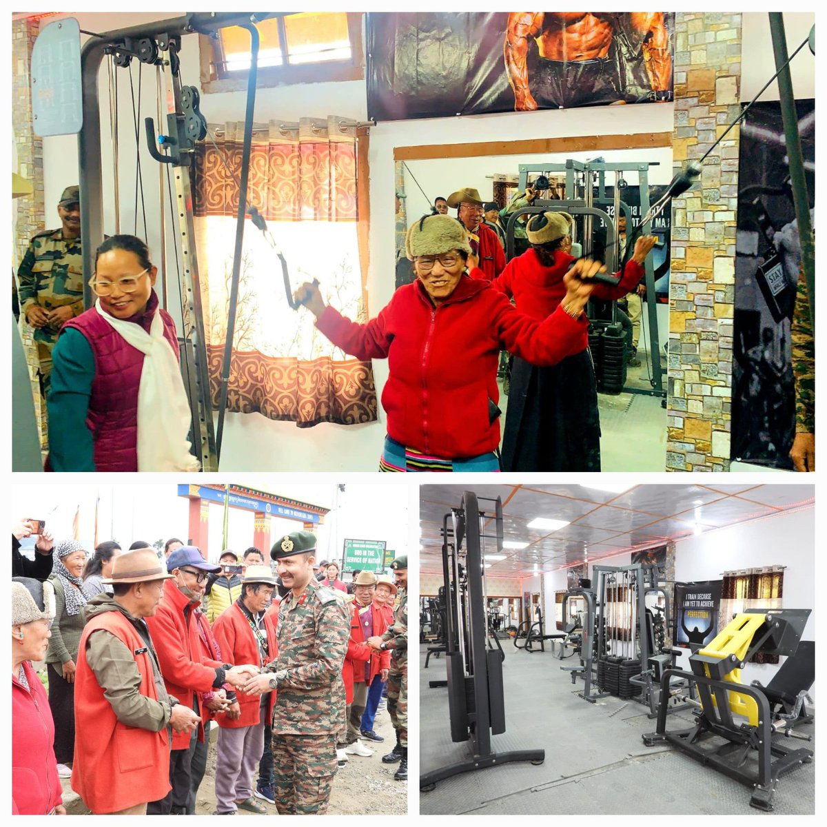 Promoting the culture of a healthy lifestyle in the #VibrantVillage of Mechuka, #ArunachalPradesh, #SpearCorps, #IndianArmy, inaugurated a Fitness Centre under #OperationSadbhavna.
The Fitness Centre stands as a testament of the synergy shared between troops of #SpearCorps and…