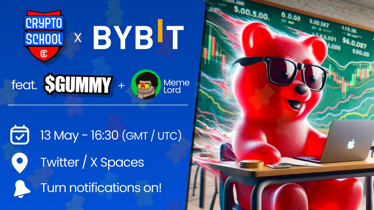 You asked. We deliver. Set a reminder NOW for our MEME COIN MANIA Spaces next week. LFG! 🚀 Feat. @Bybit_Official @gummyonsolana @HeteronimoDegen @crypto_banter x.com/i/spaces/1mnxn…