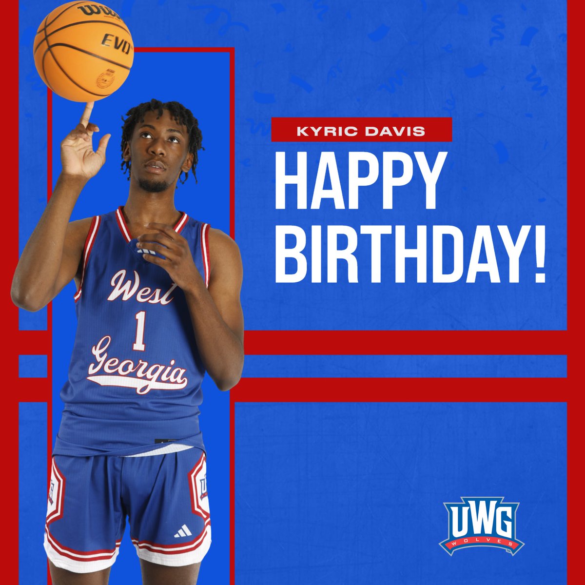 Graduated from South Georgia State yesterday and now celebrates his birthday today! Join us in wishing Kyric a happy birthday! 🐺🐺 #WeRunTogether