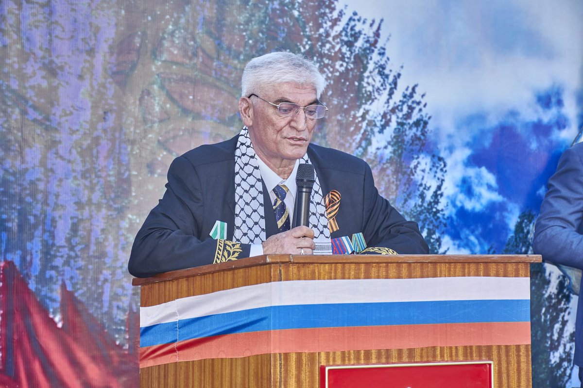 🎙️🇷🇺 Amb. A. Yarakhmedov recalled the significance of #Victory in the Great Patriotic War for 🇷🇺 people and the entire international community, emphasizing the need to join forces in the fight against the remnants of fascist ideology nowadays.