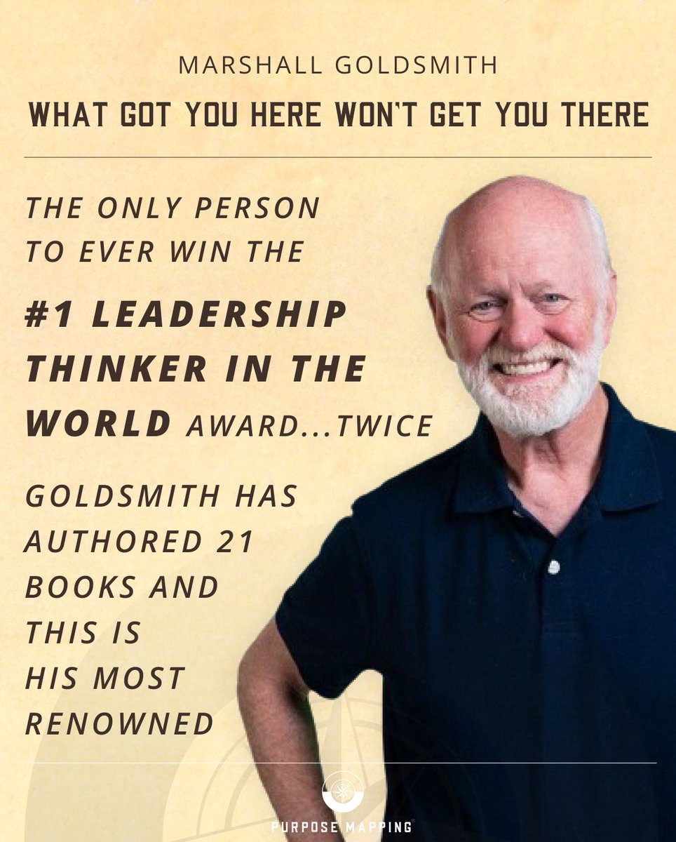 What Got You Here Won't Get You There - Marshall Goldsmith...

p.1

GRAB A COPY -> amzn.to/44FXRzC

BOOK YOUR MIDLIFE CLARITY CALL™ -> join.purposemapping.com/call

#purposemapping #purpose #bookclub #menscoaching #menswork #leadership #meaning #midlife #executivecoaching