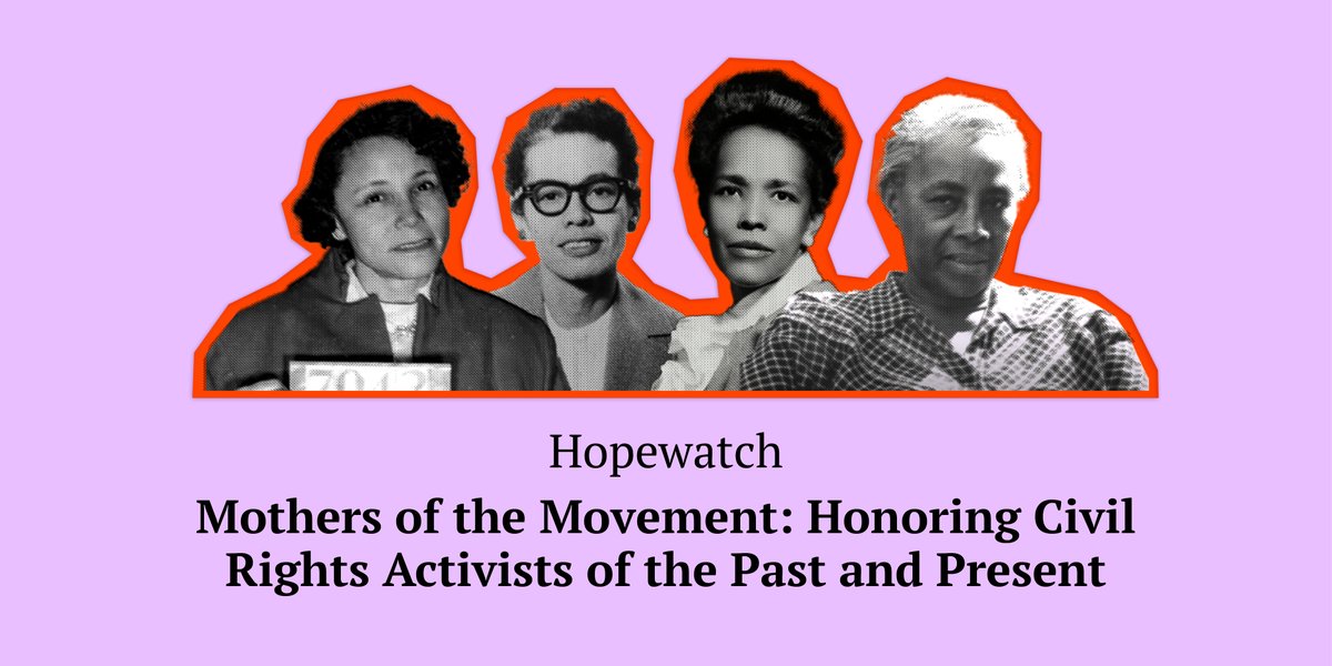 Black women have played an integral role in organizing for justice and democracy. In honor of Mother’s Day, we are uplifting 'Mothers of the Movement' who were instrumental during the Civil Rights era: bit.ly/4bc9v7K #MothersDay #CivilRights
