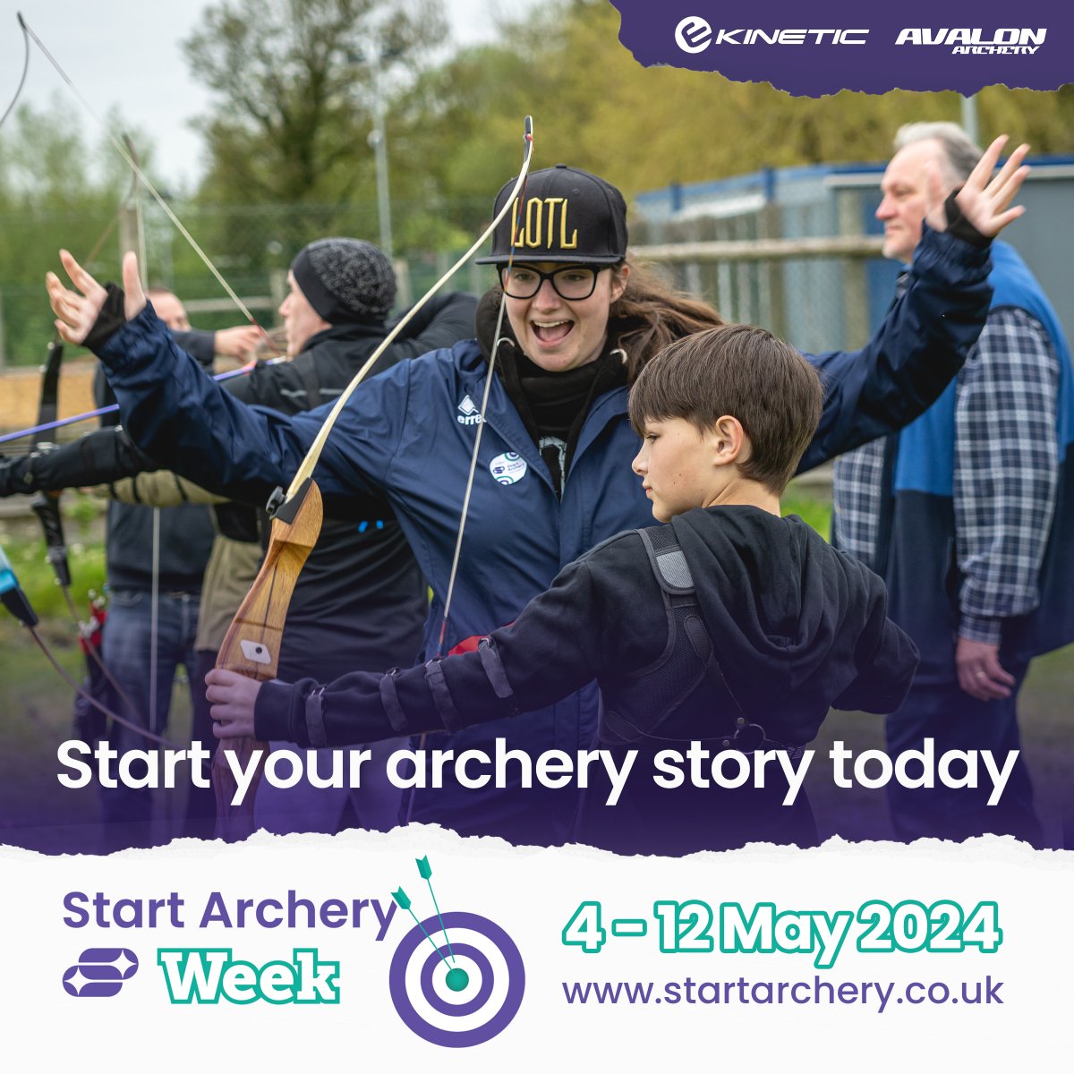 archerygb's tweet photo. Don't miss out on the final weekend to join us for #StartArcheryWeek! Whether you're a seasoned pro or just picking up a bow for the first time, there's something for everyone. Come on down, take aim, and let's make this weekend one to remember! πΉπ¬π§ https://t.co/CHhLMGHOFy