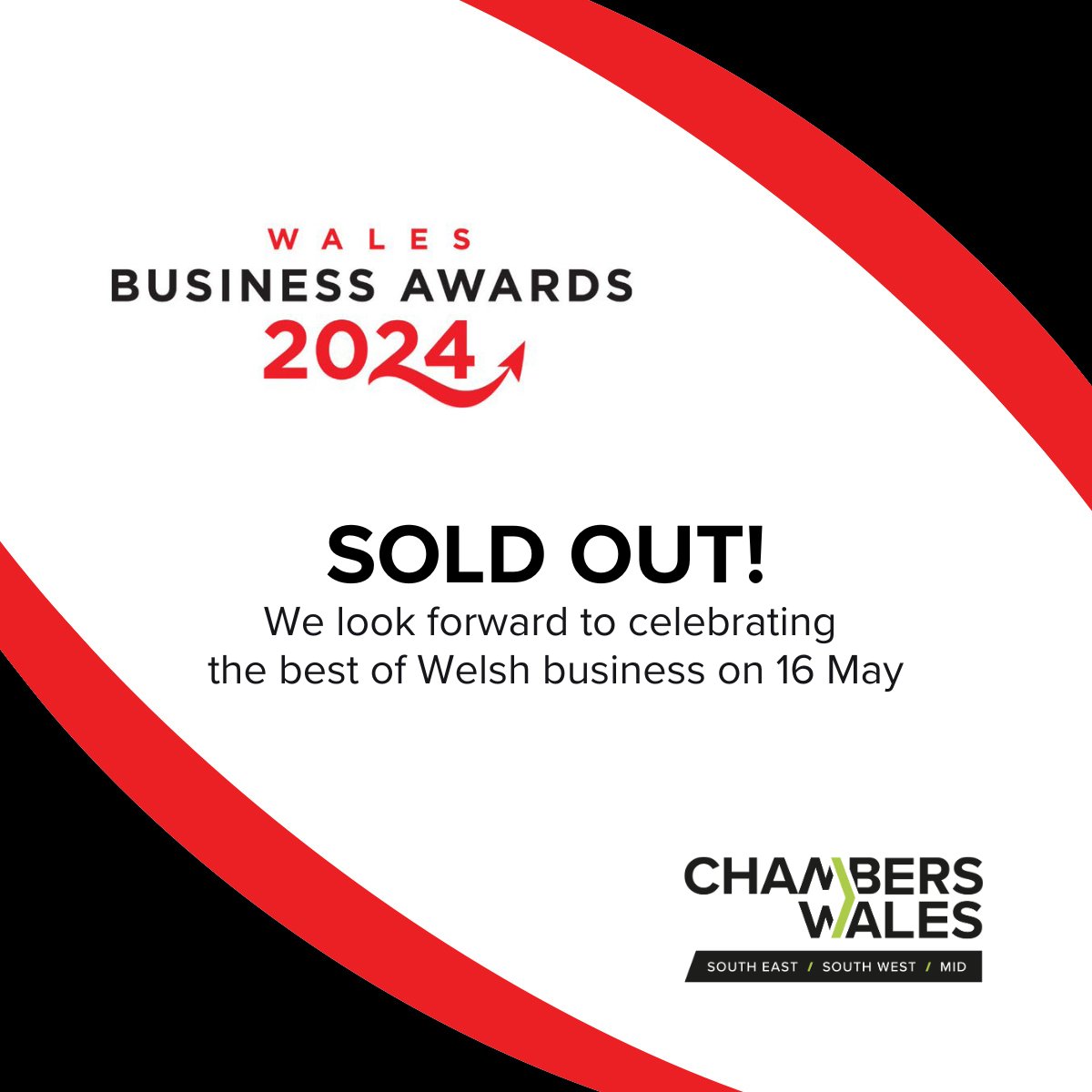 The Wales Business Awards ceremony is now sold out! We look forward to seeing everyone next Thursday evening and celebrating the best of Welsh business 🏆 #WBA2024