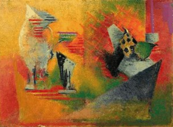 #FindArtFriday: This week’s art from the #FBI’s National Stolen Art File is “Colorful Composition” by Serge Ferat (Ref. No. 00285).

If you have information on art from the NSAF, use the FBI tip line to report it. Visit artcrimes.fbi.gov or the NSAF app for more.