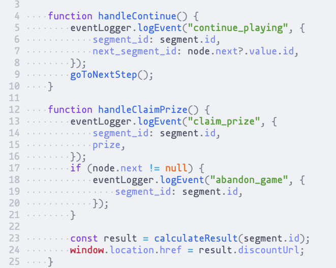 Qual é a melhor forma de lidar com esses loggings de evento? Eu detesto quando preciso enfiar isso no código porque começa a dificultar a leitura.

#bolhadev