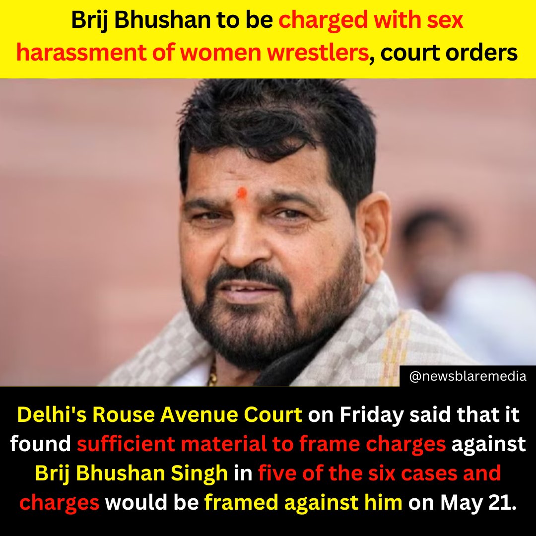 BJP MP Brij Bhushan Sharan Singh in the sexual harassment case filed by six female wrestlers.

#BrijBhushanSharanSingh #BrijBhushan
#brijbhushansingh #brijbhushansharan #wrestling #harrasing #sexualharassment #criminalcase