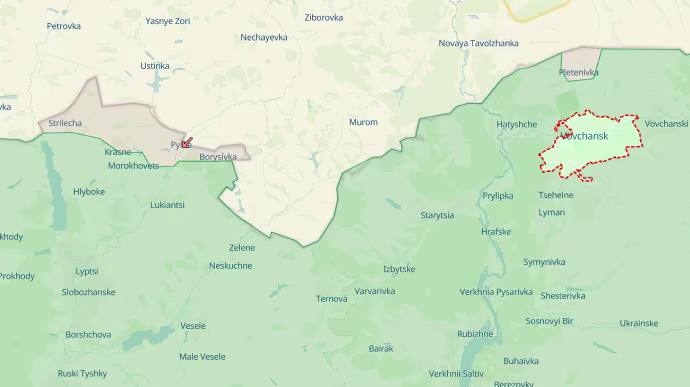 Русские заняли четыре пограничных поселка на Харьковщине: Стрелече, Красное, Пильная и Борисовка. Идут атаки в направлении Волчанска.
