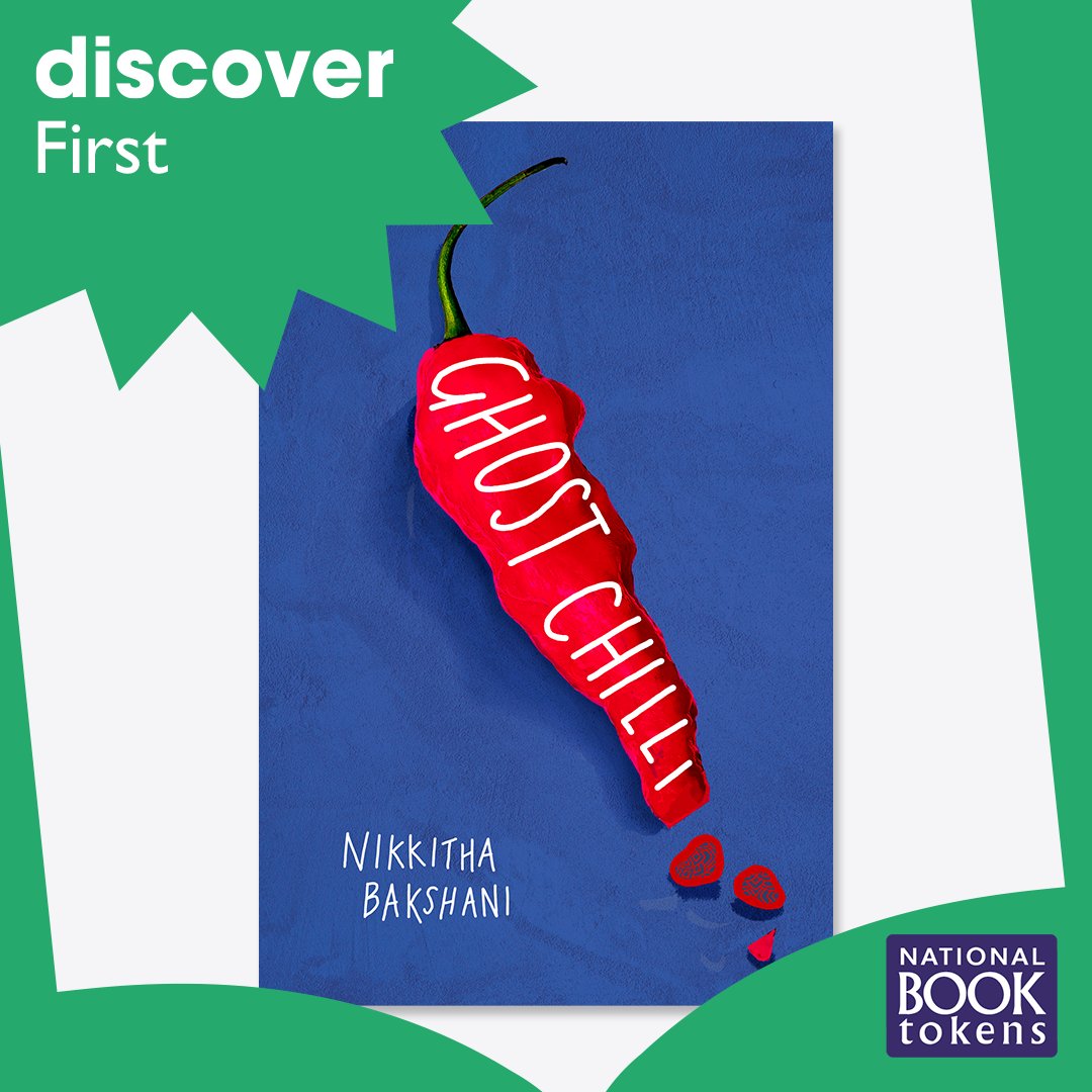 For our inaugural Discover First giveaway, we're giving you the chance to get one of 100 copies of Nikkitha Bakshani's warm, funny and sharply observed novel #GhostChilli before it's out in July.

Get your copy: nationalbooktokens.com/discover-first…