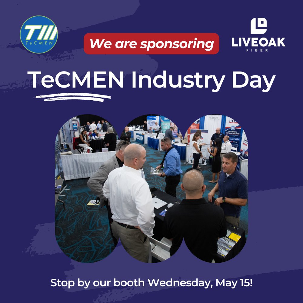 Don't miss out on TeCMEN Industry Day happening Wednesday, May 15, 2024. See you there! #BetterInternetNow #TeCMEN