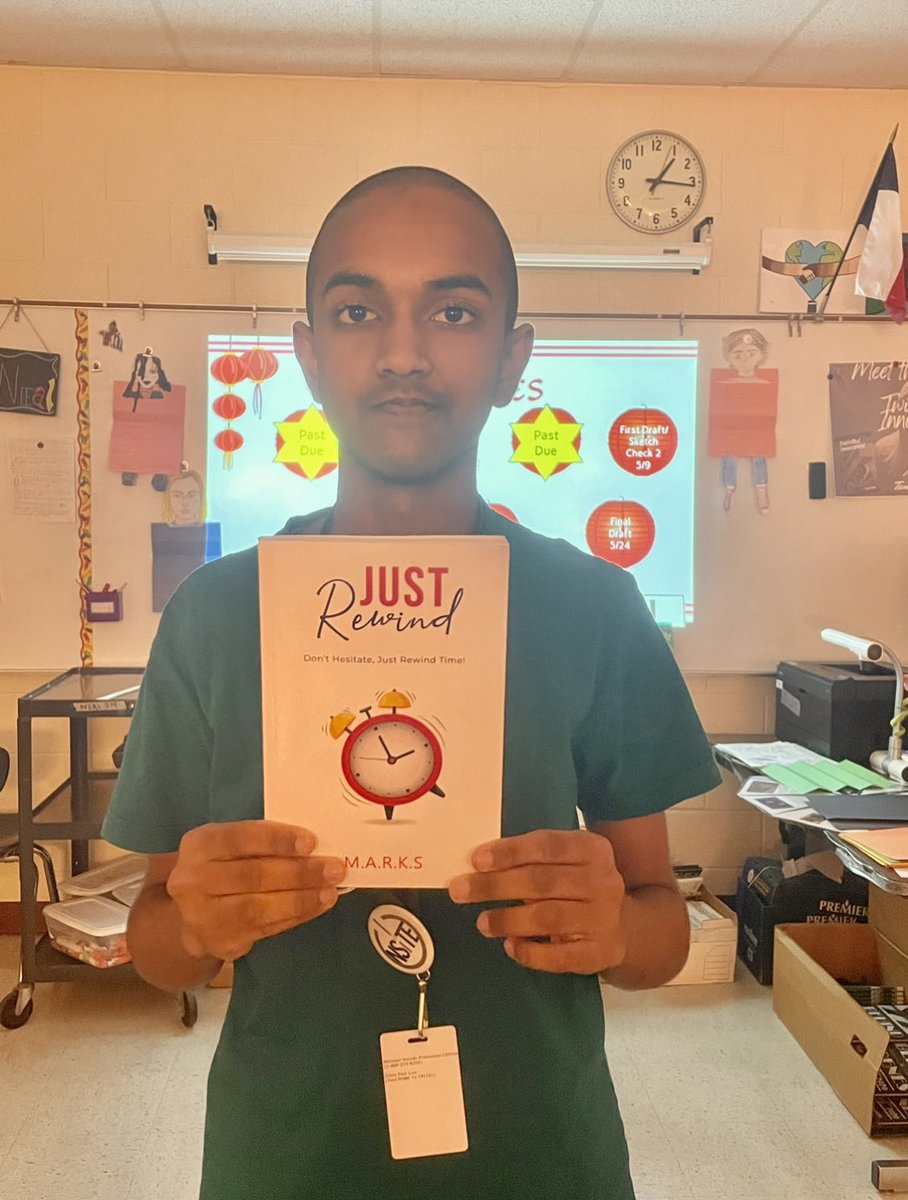 #JordanJournalism is excited to share this week's #FunFeatureFriday with our self published 8th grader Muhammad. studentnews.nisd.net/jagwire/2024/0… #TeamJordanJags #SelfPublished #CreativeWriting