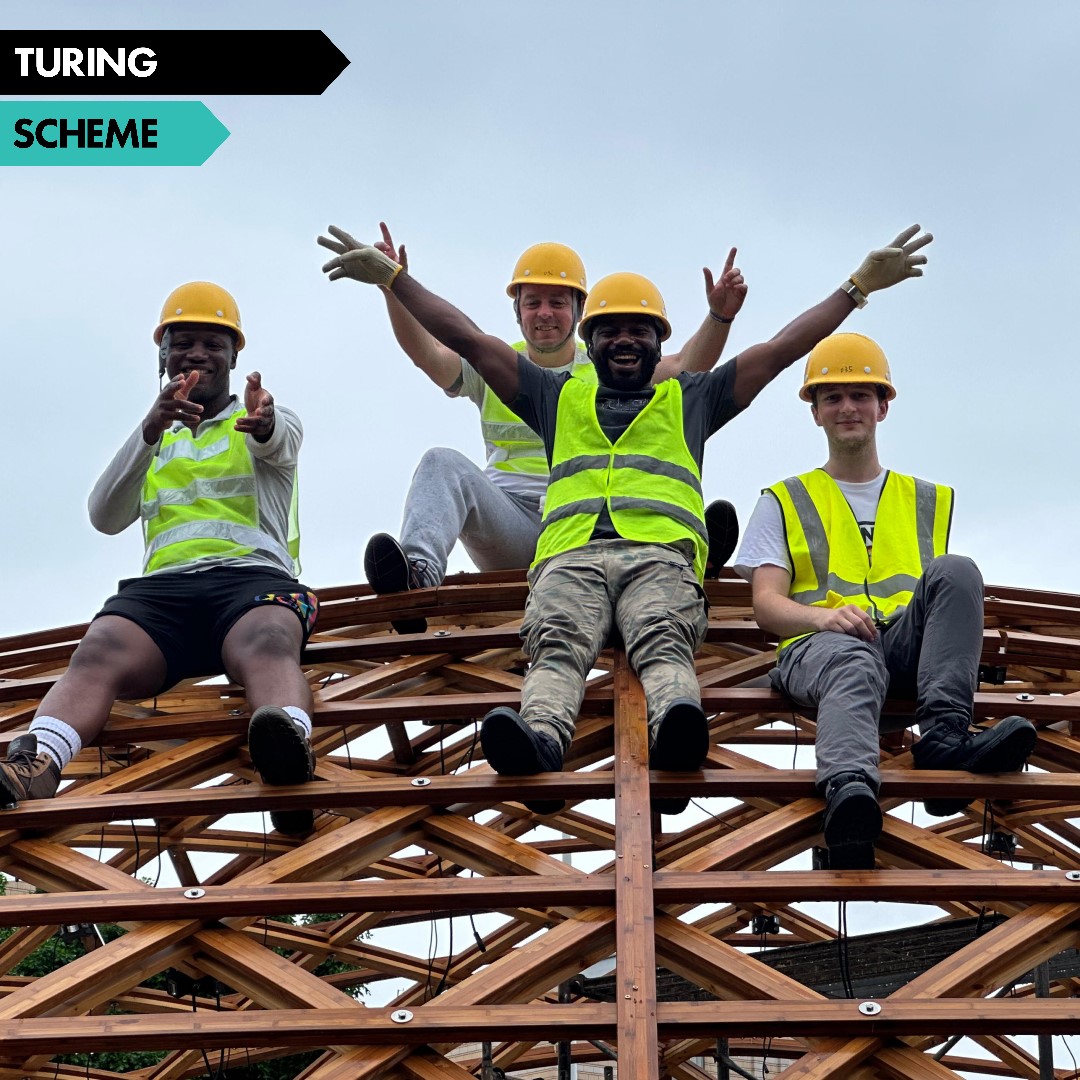 Students from @EdinburghNapier led a world-first sustainable bamboo-timber composite construction project during their #TuringScheme-supported placement in #China 🇨🇳 Read more 👉 turing-scheme.org.uk/turing_stories… #studyworkabroad #university #studentlife #sustainability