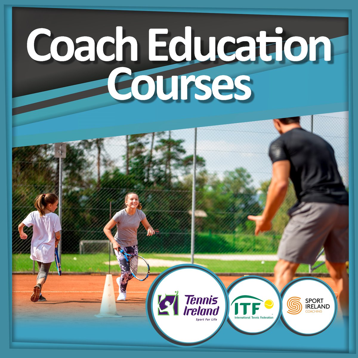 🎾Upcoming Level 1 courses Interested in becoming a tennis coach? Registration for the next Level 1 course in Dublin opens tomorrow at 10am! Find out more👇 tennisireland.ie/coach/level-1-… @Leinster_Tennis #LevelUp