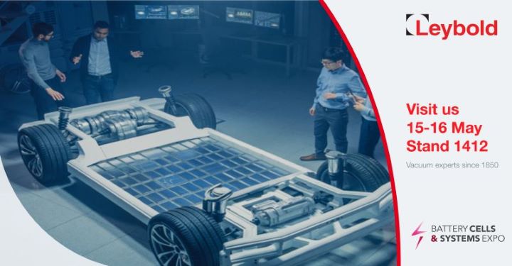 .@LeyboldG will present its cutting-edge vacuum solutions to help improve the lithium-ion battery production process at the @BatteryCellExpo, stand 1412, on May 15-16, 2024.

Learn more about Leybold: evehicletechnology.com/company/leybol…

Sign up for free: eventdata.uk/Forms/Default.…

#evbattery