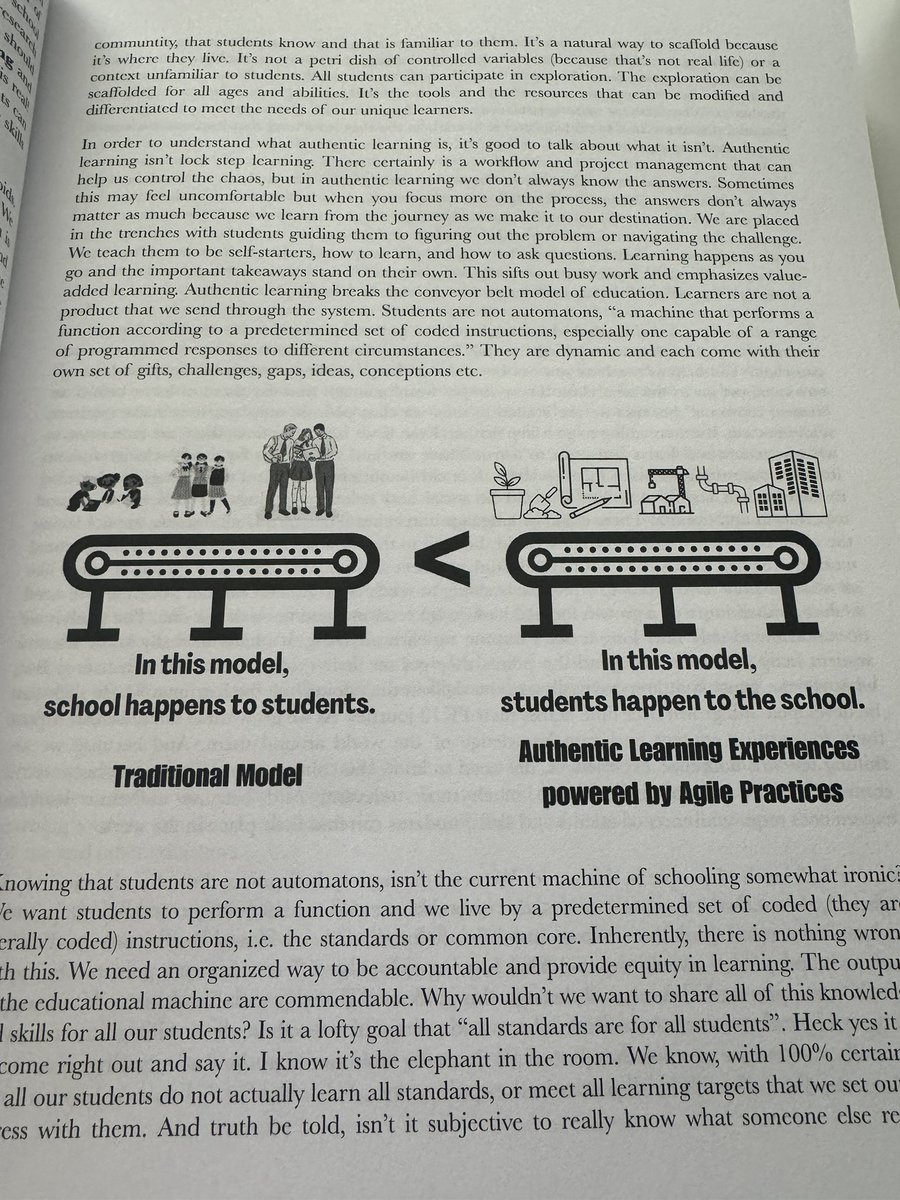 All around you is an #authenticlearning project to be had. In order to become better problem solvers we need to practice solving real problems. We don’t have to make up problems. There’s plenty of work to do in and beyond our classrooms. 📕#TheImprovementGame Exploring Education