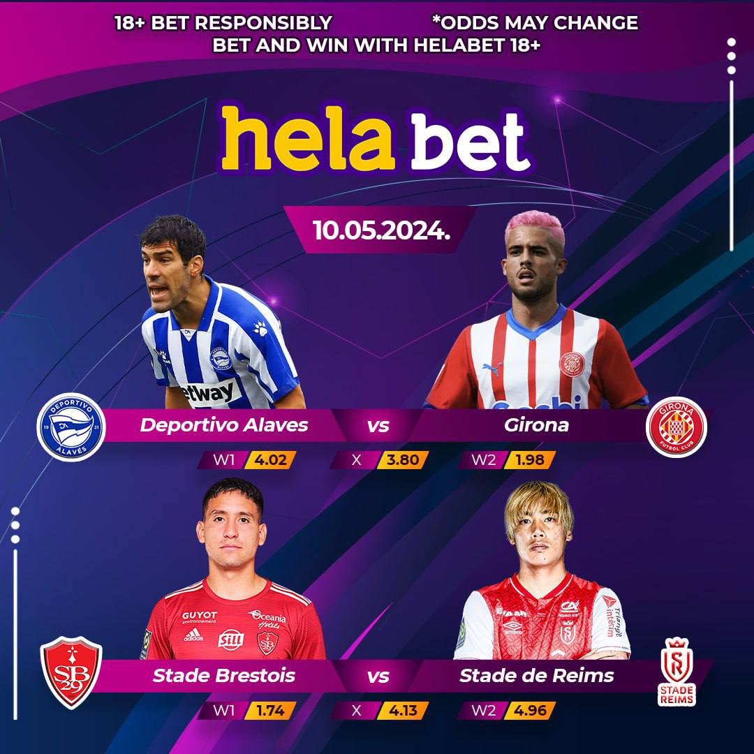 Today's Fixture pale #Helabet

Create Account Now & enjoy wide range of selections👉🏾 1212fghnna.com/L?tag=d_167986…
Use Promocode SPORTSBET 
& enjoy 100% Welcome Bonus of upto sh10, 000 to Bet & withdraw