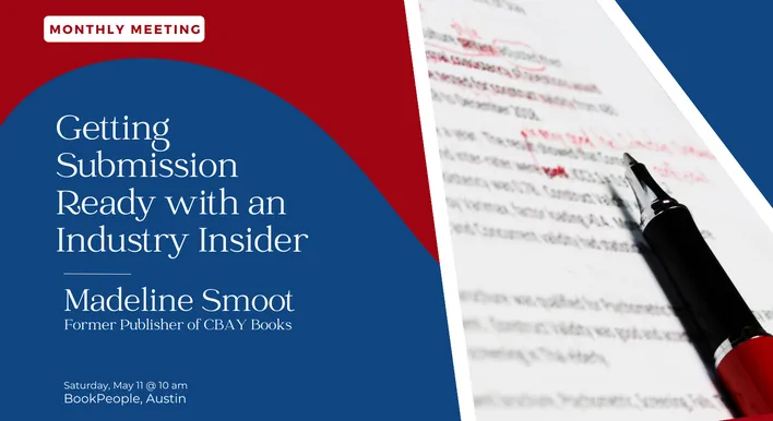 Now that you've attended our amazing, conference it's time to Get Submission Ready with Industry Insider <a href="/buriededitor/">Madeline Smoot</a>! Join us at @BookPeople or online on Saturday! scbwi.org/events/monthly…