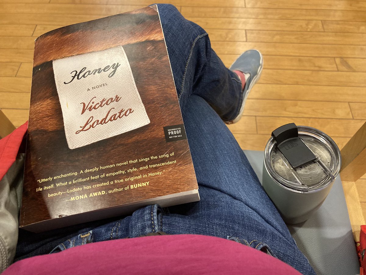 Another waiting room, another great book to make the time fly! #currentlyreading #fridayreads