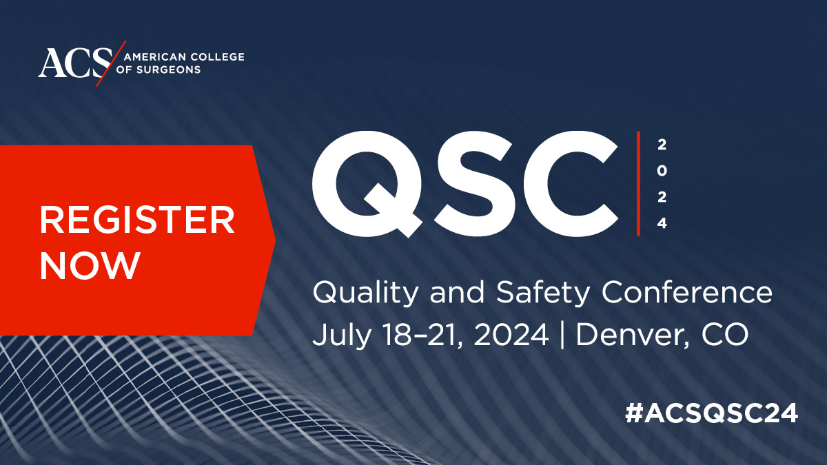 Check out our list of interactive preconference workshops being offered at #ACSQSC24 this July. The 'From Apprentice to Master' workshop will teach you the techniques needed to play a vital role in quality improvement efforts! brnw.ch/21wJEMv
