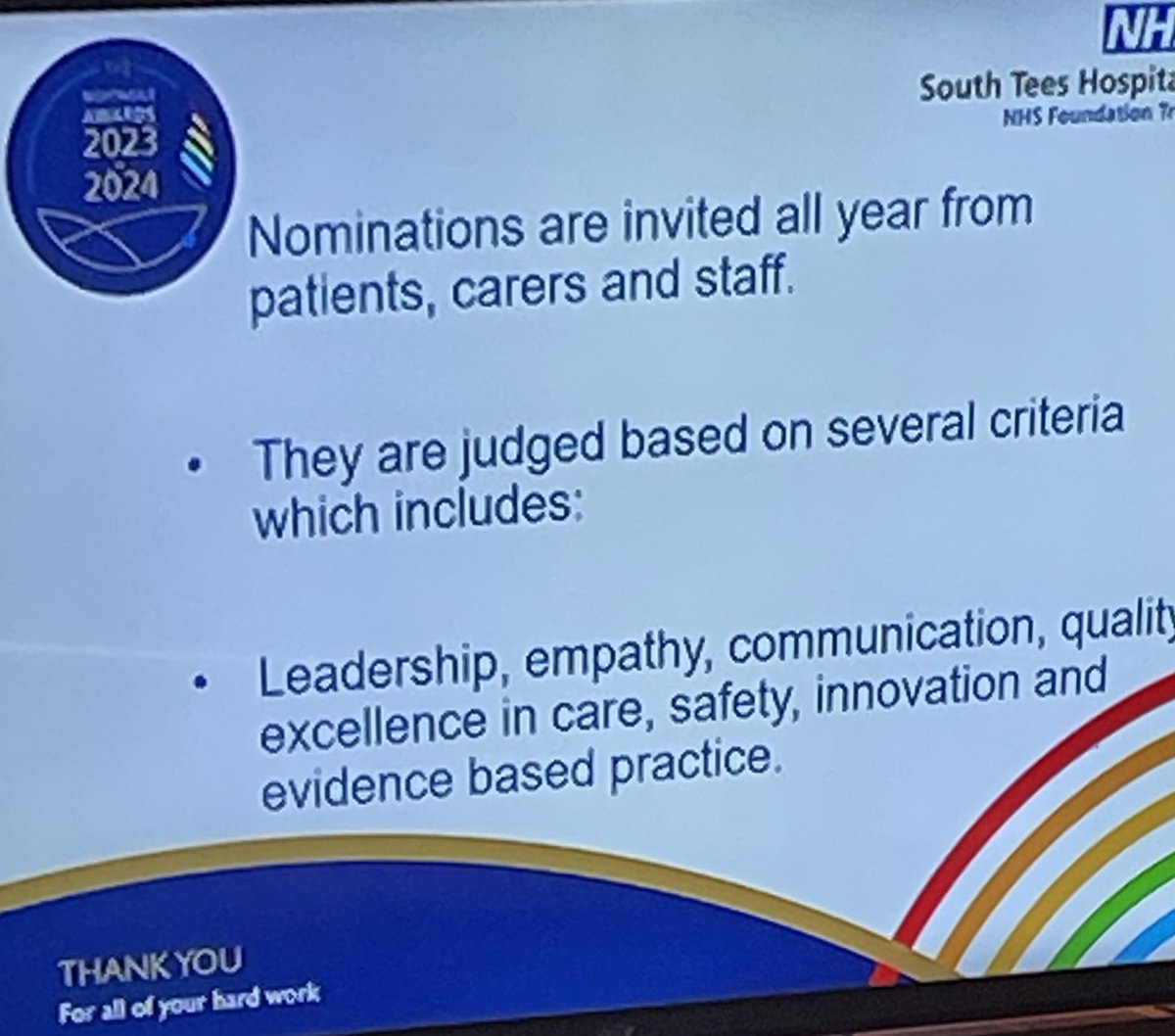 People are at the centre of what we do & it was humbling to hear nominations fm colleagues & Pts about our colleagues @SouthTees For her delivery of compassionate care in fast challengjng environments, Cpl Kerman is the military Nightingale award winner 2023/4👏👏 @keir_rum