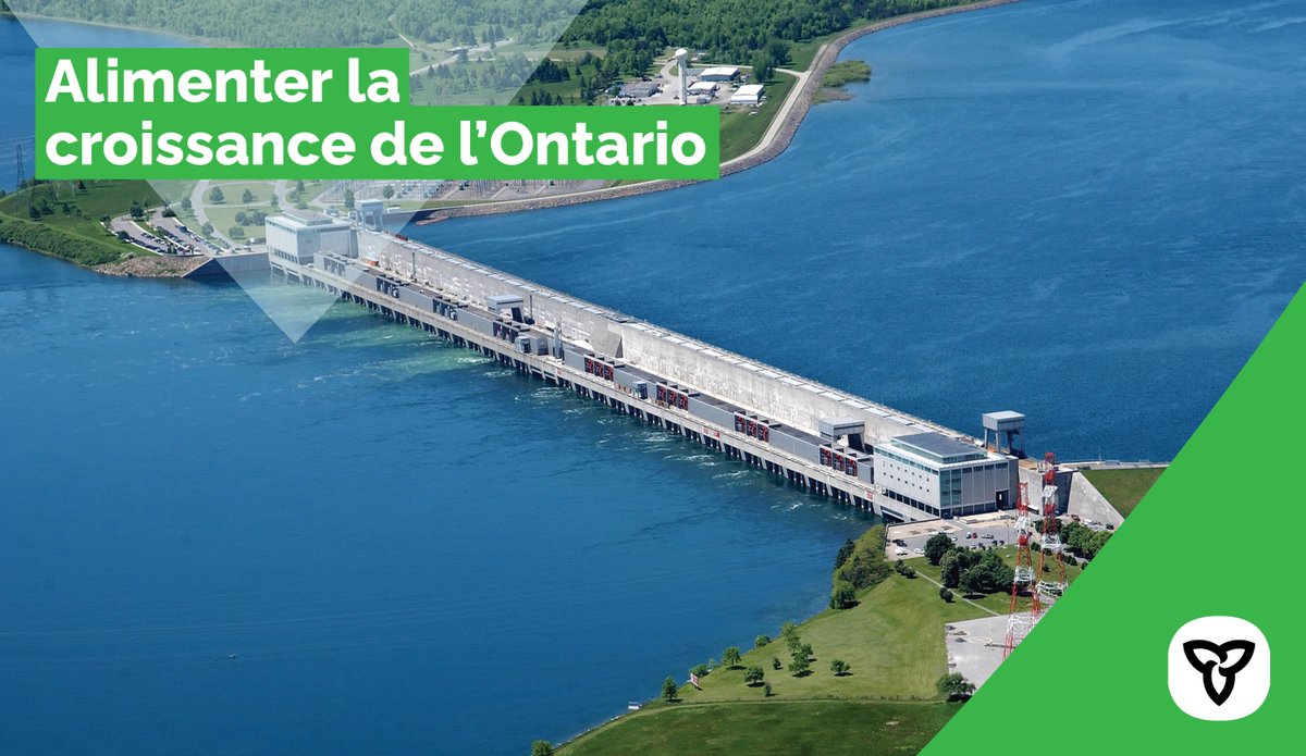 L’Ontario investit plus de 600 millions de dollars dans une hydroélectricité propre, abordable et fiable.

1/2🧵