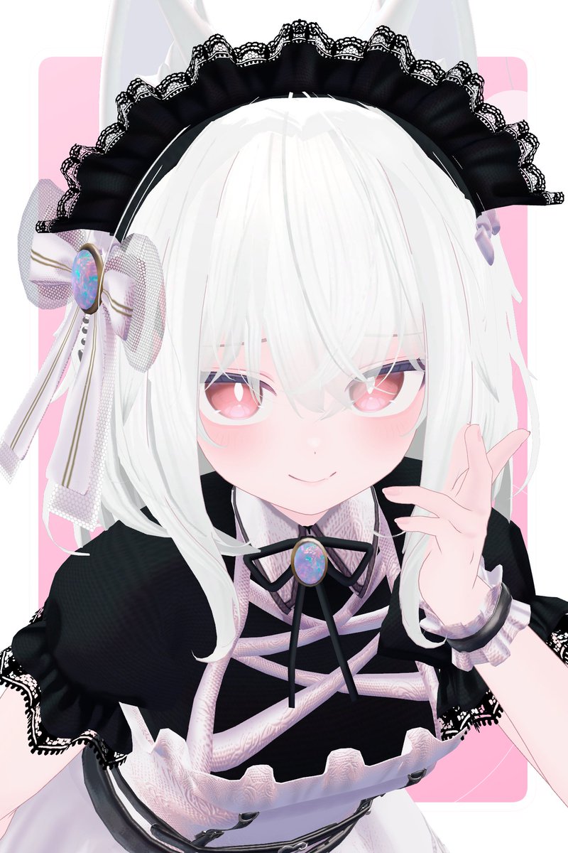 Link7Official's tweet photo. メイドの日、2日目! #おはよおり #VRChat #PennyBlack #Pstore https://t.co/WCIsOor9nw