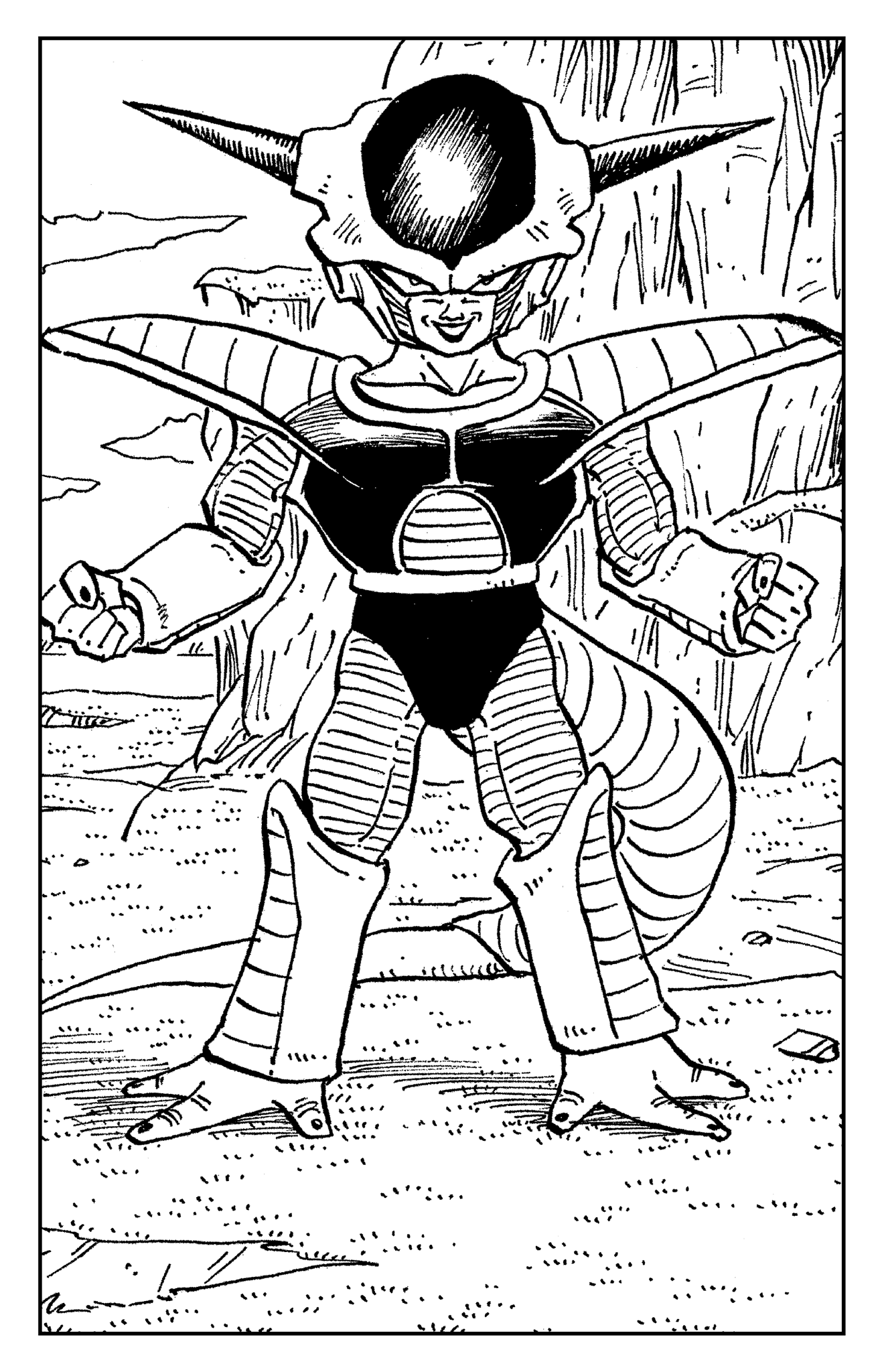 フリーザ様 フリーザ（最終形態）-展示品レビュー/レポート】ドラゴンボール